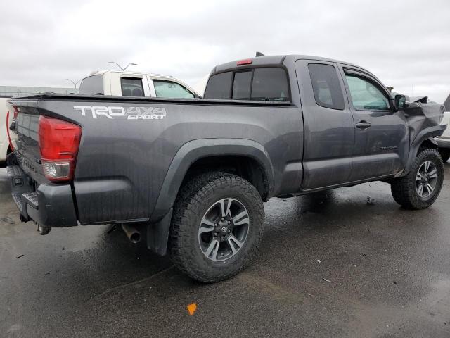 5TFSZ5AN4HX075695 - 2017 TOYOTA TACOMA ACCESS CAB ნაცრისფერი ფოტო 3