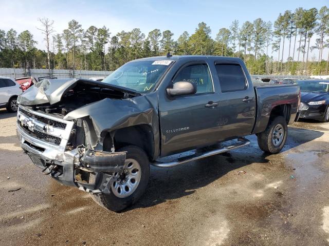 3GCPCSE05BG290261 - 2011 CHEVROLET SILVERADO C1500 LT GRAY photo 1