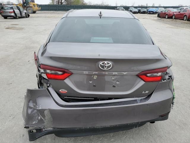 4T1C11AK0PU152312 - 2023 TOYOTA CAMRY LE GRAY photo 6