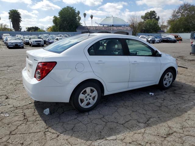 1G1JA5SG4E4155460 - 2014 CHEVROLET SONIC LS WHITE photo 3