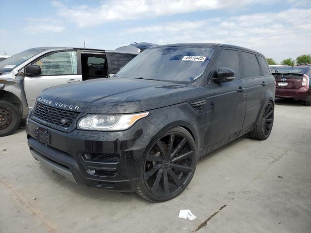 SALWG2FVXHA125770 - 2017 LAND ROVER RANGE ROVE SE BLACK photo 1