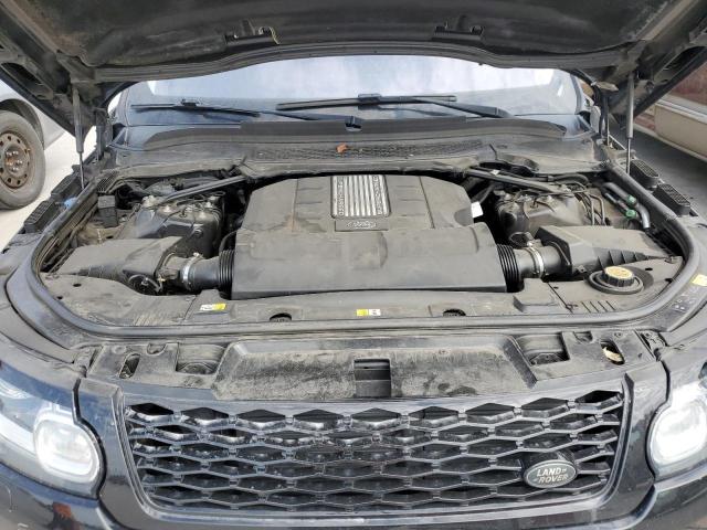 SALWG2FVXHA125770 - 2017 LAND ROVER RANGE ROVE SE BLACK photo 11