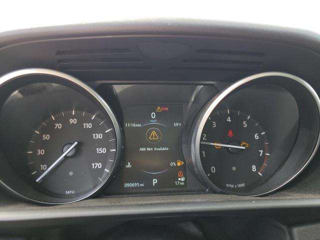 SALWG2FVXHA125770 - 2017 LAND ROVER RANGE ROVE SE BLACK photo 9