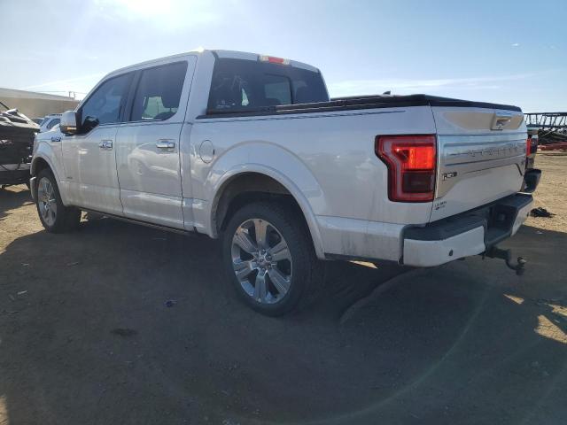 1FTEW1EG2GFD30195 - 2016 FORD F150 SUPERCREW WHITE photo 2