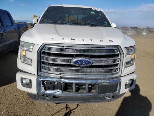 1FTEW1EG2GFD30195 - 2016 FORD F150 SUPERCREW WHITE photo 5