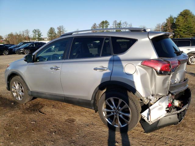 2T3DFREV5HW601551 - 2017 TOYOTA RAV4 LIMITED SILVER photo 2