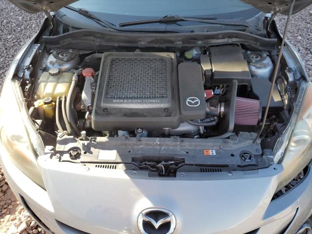 JM1BL1H3XA1330745 - 2010 MAZDA SPEED 3 GRAY photo 11