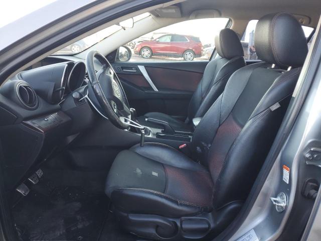 JM1BL1H3XA1330745 - 2010 MAZDA SPEED 3 GRAY photo 7