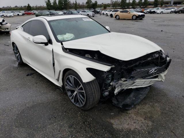 JN1EV7EK8JM340780 - 2018 INFINITI Q60 LUXE 300 WHITE photo 4