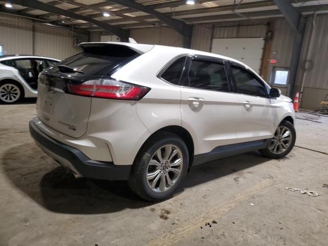 2FMPK4K98KBB07676 - 2019 FORD EDGE TITANIUM WHITE photo 3