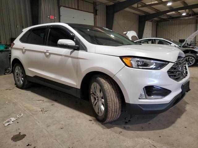 2FMPK4K98KBB07676 - 2019 FORD EDGE TITANIUM WHITE photo 4