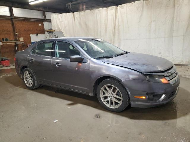 3FAHP0JG2BR330547 - 2011 FORD FUSION SEL GRAY photo 4