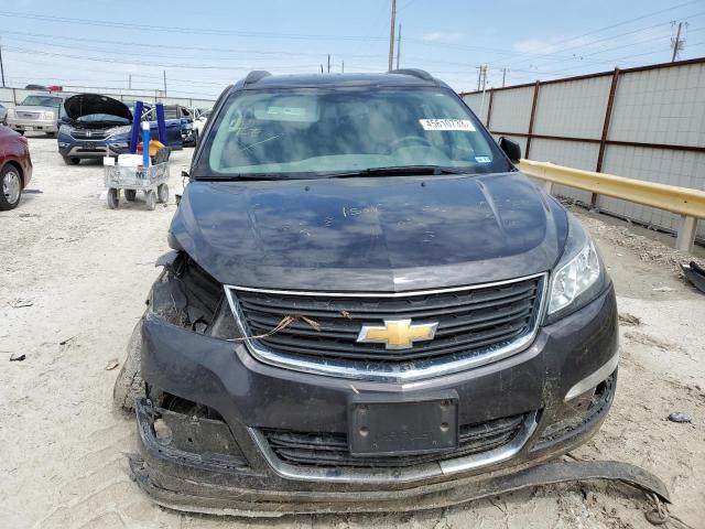 1GNKRFKD9HJ303924 - 2017 CHEVROLET TRAVERSE LS BLACK photo 5