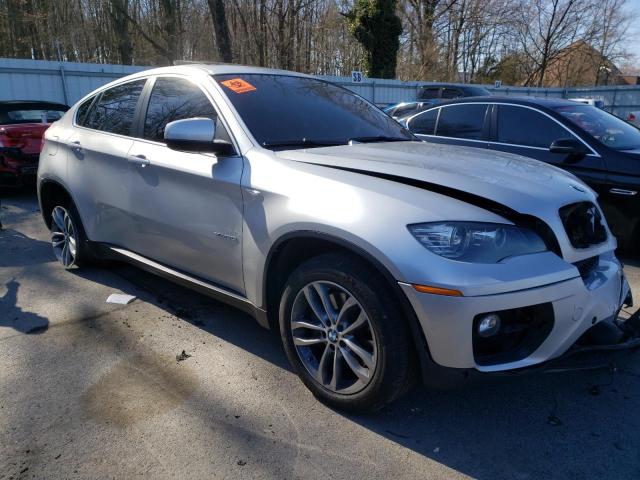 5UXFG8C50DL591493 - 2013 BMW X6 XDRIVE50I SILVER photo 4