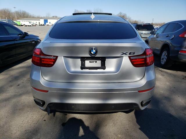 5UXFG8C50DL591493 - 2013 BMW X6 XDRIVE50I SILVER photo 6