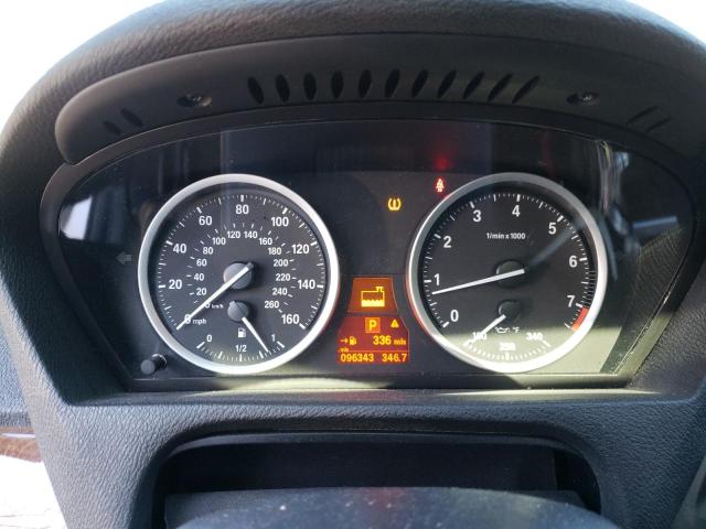 5UXFG8C50DL591493 - 2013 BMW X6 XDRIVE50I SILVER photo 9