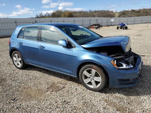 3VW217AU1HM022398 - 2017 VOLKSWAGEN GOLF S BLUE photo 4