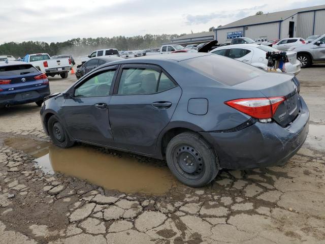 5YFBURHE5GP532250 - 2016 TOYOTA COROLLA L GRAY photo 2