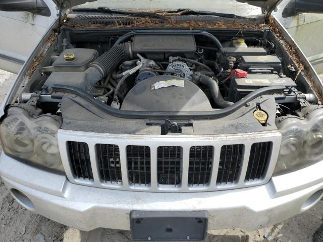 1J8GR48K87C605029 - 2007 JEEP GRAND CHER LAREDO GRAY photo 12