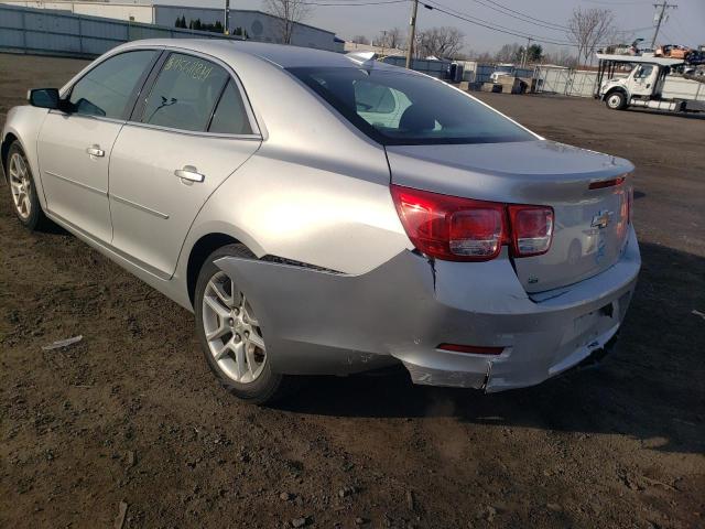 1G11C5SL1FF145482 - 2015 CHEVROLET MALIBU 1LT 银色 照片 2
