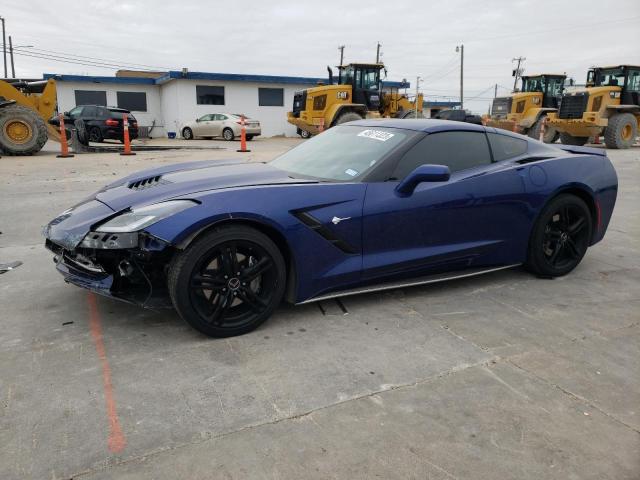 1G1YB2D7XH5122887 - 2017 CHEVROLET CORVETTE STINGRAY 1LT BLUE photo 1