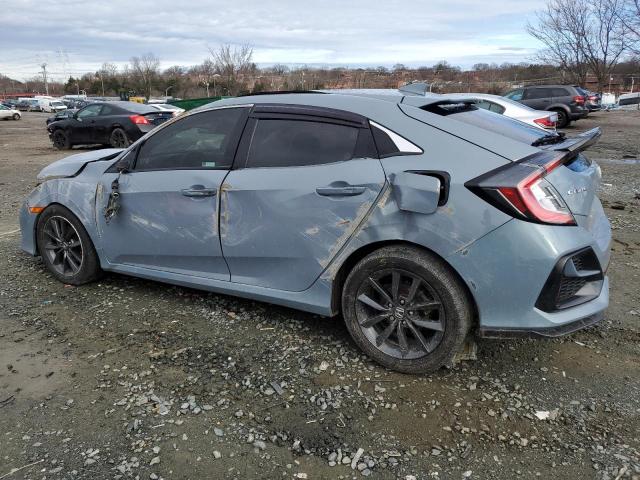 SHHFK7H88LU419564 - 2020 HONDA CIVIC EXL ლურჯი ფოტო 2