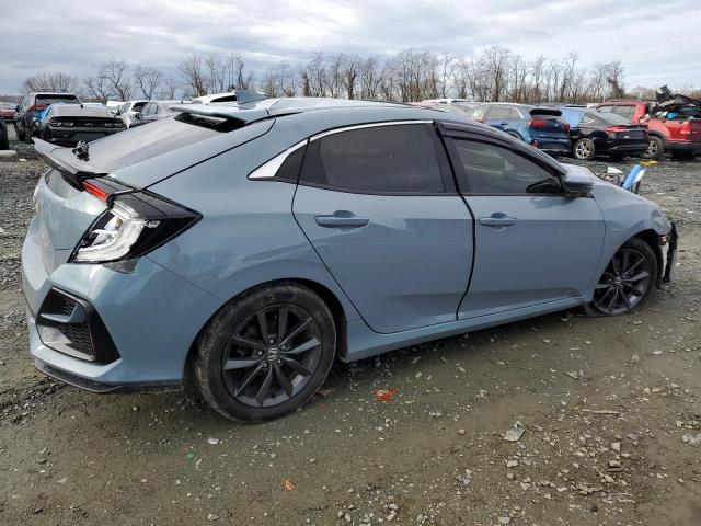 SHHFK7H88LU419564 - 2020 HONDA CIVIC EXL ლურჯი ფოტო 3