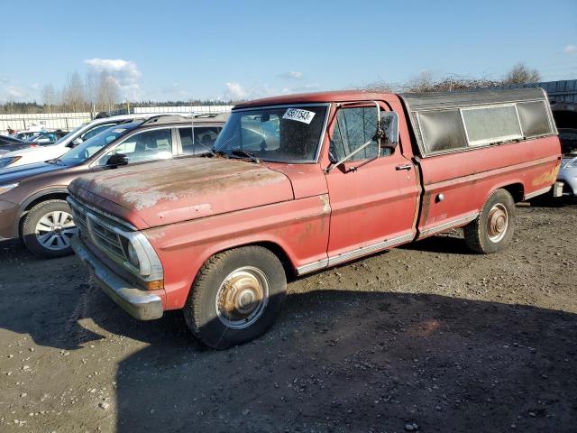 F25HRN45489 - 1972 FORD F-250 RED photo 1