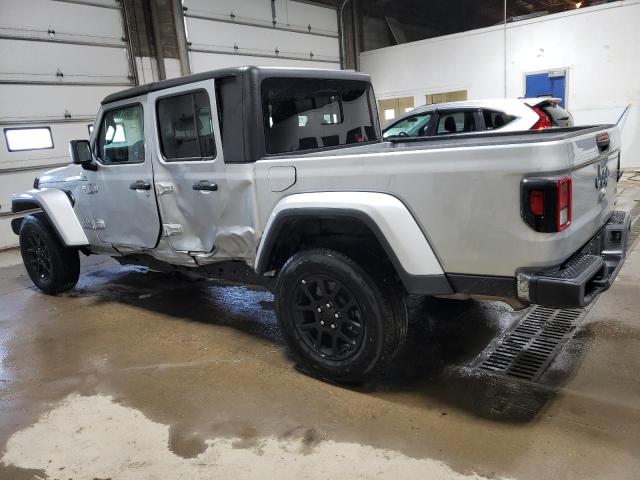 1C6HJTFGXPL566480 - 2023 JEEP GLADIATOR OVERLAND GRAY photo 2