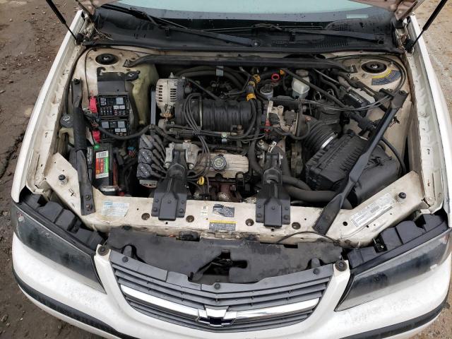 2G1WH55K129127870 - 2002 CHEVROLET IMPALA LS WHITE photo 11