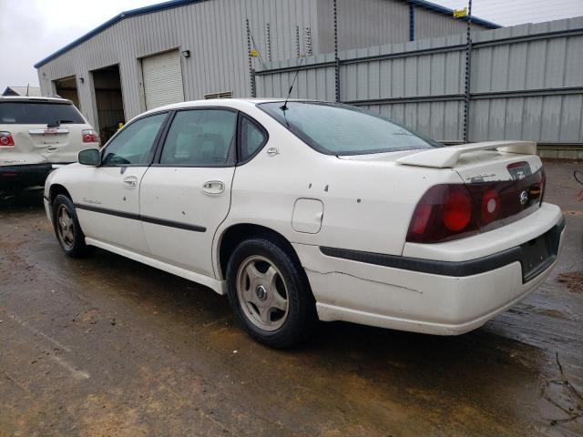 2G1WH55K129127870 - 2002 CHEVROLET IMPALA LS WHITE photo 2