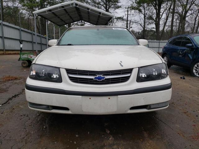 2G1WH55K129127870 - 2002 CHEVROLET IMPALA LS WHITE photo 5