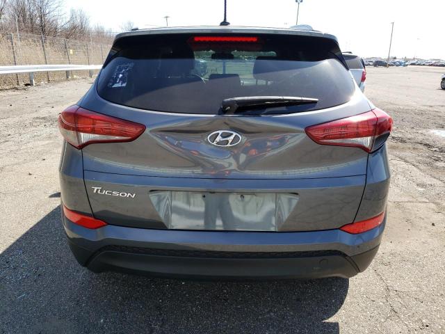 KM8J33A45HU296132 - 2017 HYUNDAI TUCSON LIMITED GRAY photo 6