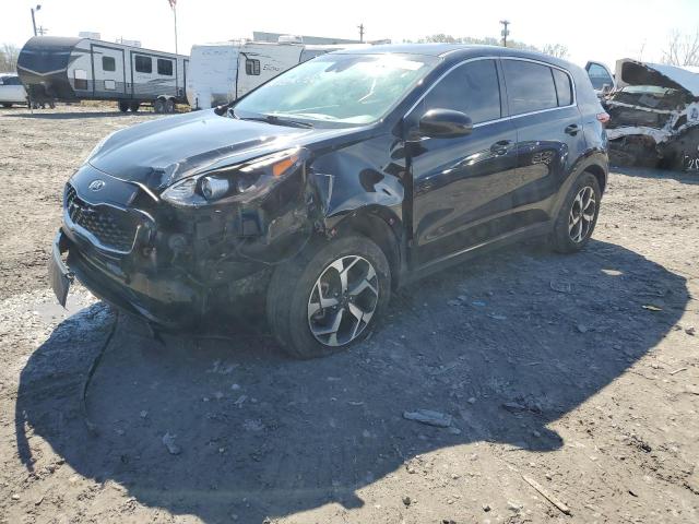 KNDPM3AC2L7654443 - 2020 KIA SPORTAGE LX BLACK photo 1