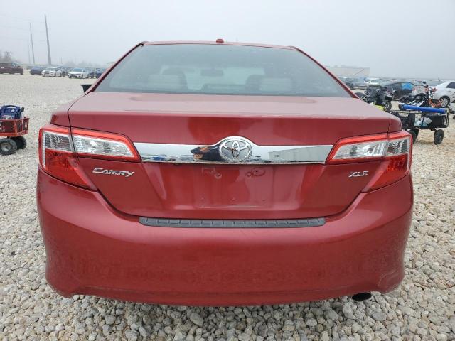 4T1BF1FK2EU813650 - 2014 TOYOTA CAMRY L RED photo 6