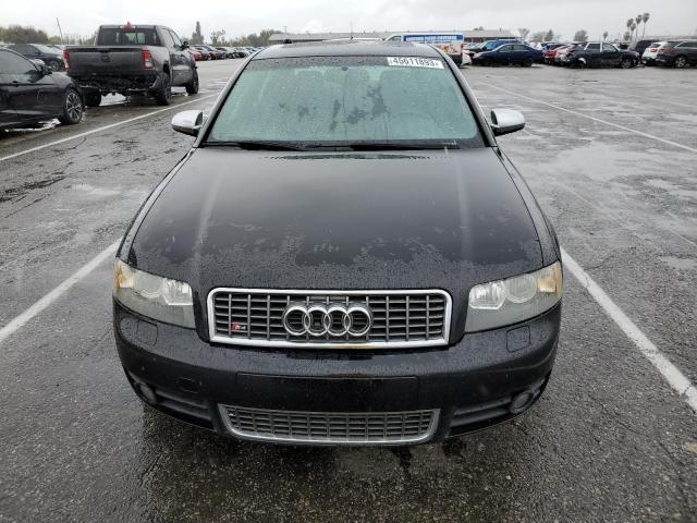 WAUPL68E65A051980 - 2005 AUDI S4 BLACK photo 5