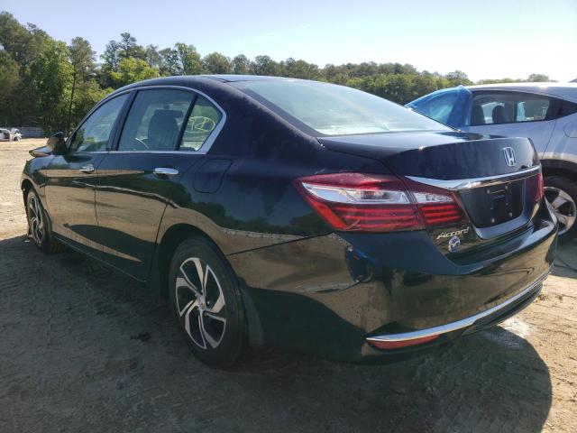 1HGCR2F3XHA215246 - 2017 HONDA ACCORD LX BLACK photo 3