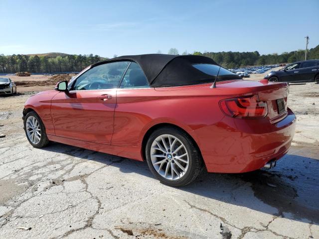 WBA1K5C56FV473879 - 2015 BMW 228 I RED photo 2