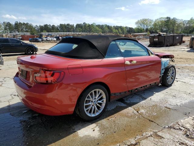 WBA1K5C56FV473879 - 2015 BMW 228 I RED photo 3