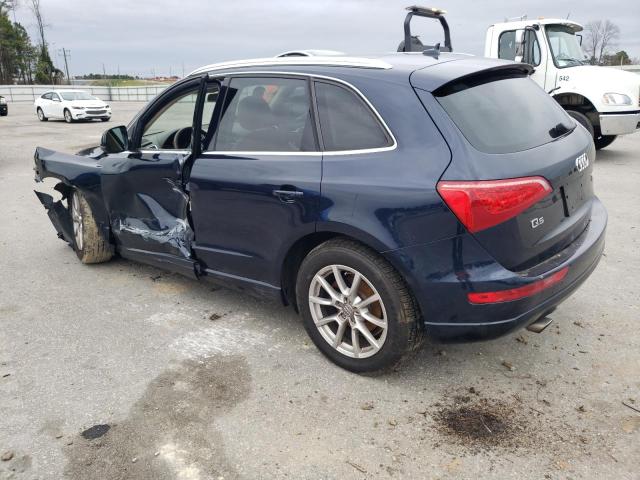 WA1LKAFP8AA091655 - 2010 AUDI Q5 PREMIUM PLUS BLUE photo 2