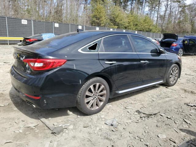 5NPE34AF3HH511255 - 2017 HYUNDAI SONATA SPORT BLACK photo 3