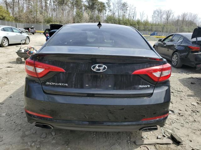 5NPE34AF3HH511255 - 2017 HYUNDAI SONATA SPORT BLACK photo 6