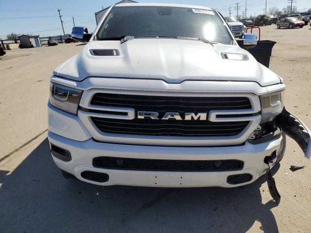 1C6SRFJT6LN177709 - 2020 RAM 1500 LARAMIE WHITE photo 5