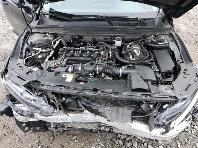 1HGCV1F1XNA055806 - 2022 HONDA ACCORD LX BLACK photo 11