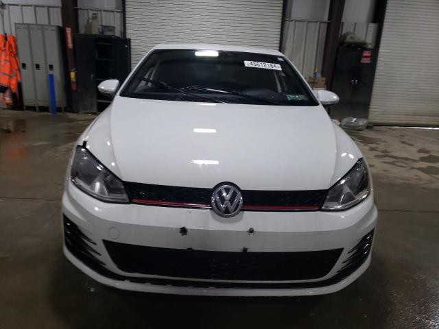 3VWYT7AU6GM023646 - 2016 VOLKSWAGEN GTI S/SE WHITE photo 5