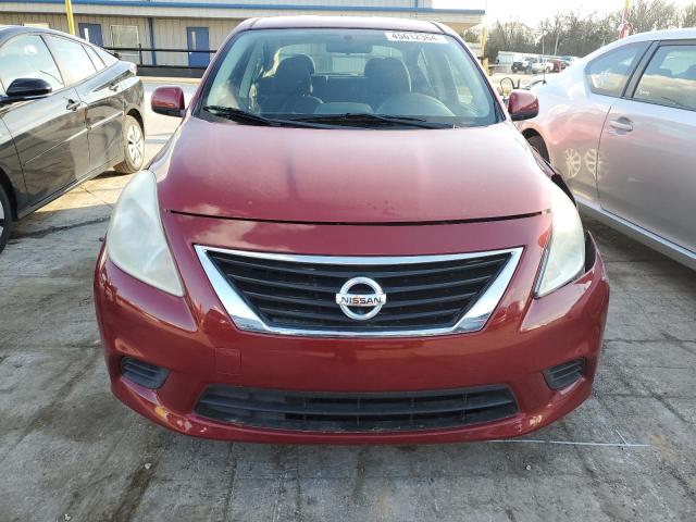 3N1CN7AP7EK463212 - 2014 NISSAN VERSA S RED photo 5