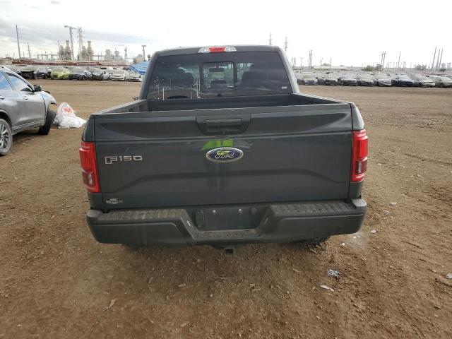 1FTEW1EP2HFB03221 - 2017 FORD F150 SUPERCREW GRAY photo 6
