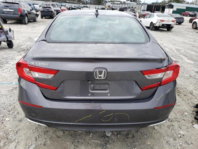 1HGCV1F40KA102590 - 2019 HONDA ACCORD EX GRAY photo 6