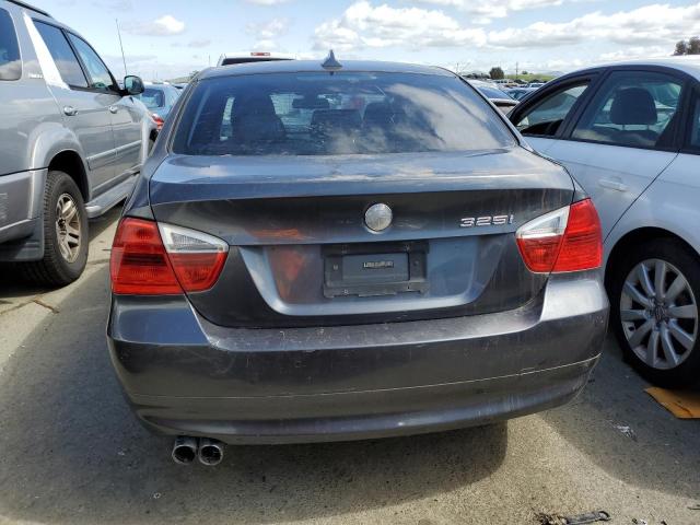 WBAVB13556PS66687 - 2006 BMW 3 SERIES I CHARCOAL photo 6