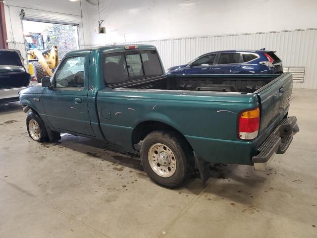 1FTYR10C7WUB95296 - 1998 FORD RANGER GREEN photo 2